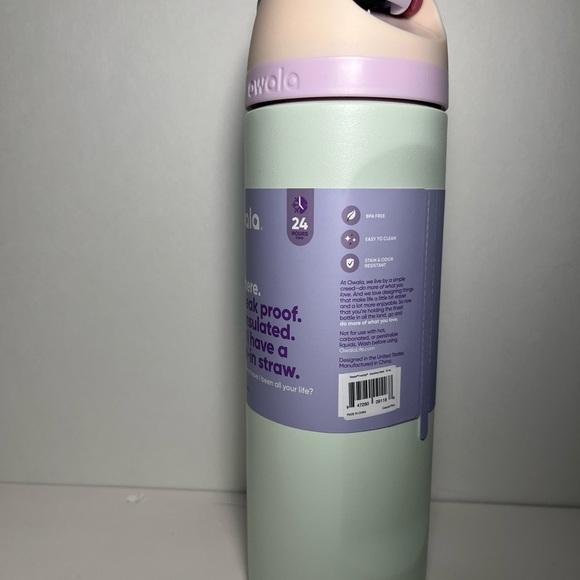Owala 24oz Free Sip New Coastal Mist color water bottle - Picture 3 of 10